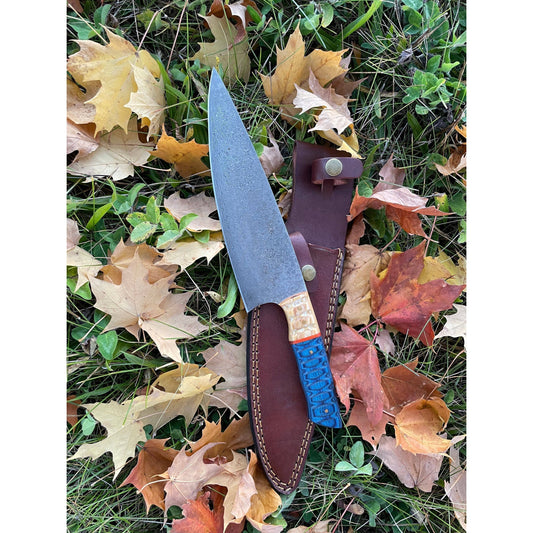 Damascus Steel Custom Chef Knife
