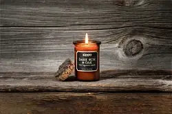 Dark Rum and Oak Spirit Candle