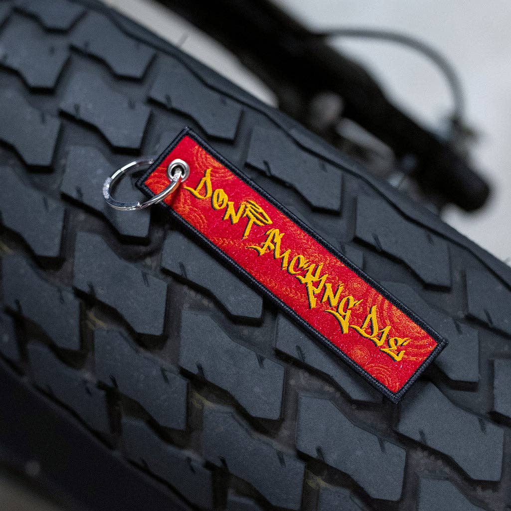 Don't Die Graffiti - Motorcycle Keychain