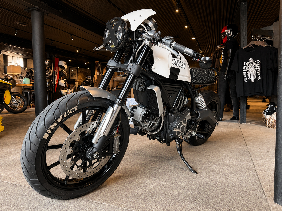 2015 Cafe Custom Ducati Scrambler