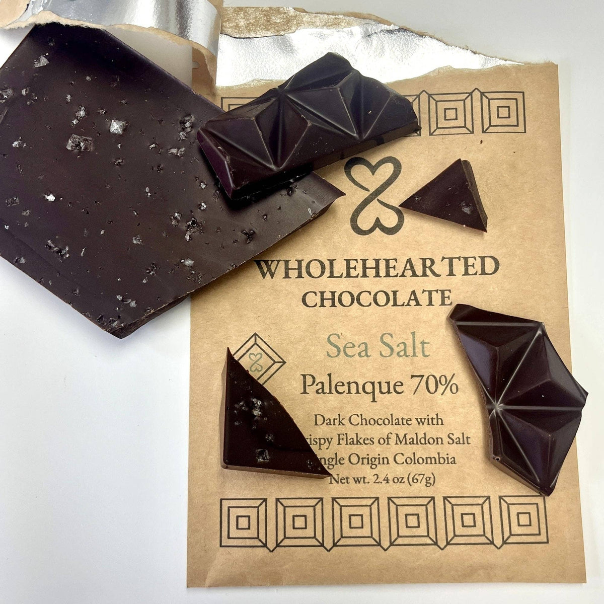 Palenque 70% Dark Chocolate Bar - Sea Salt