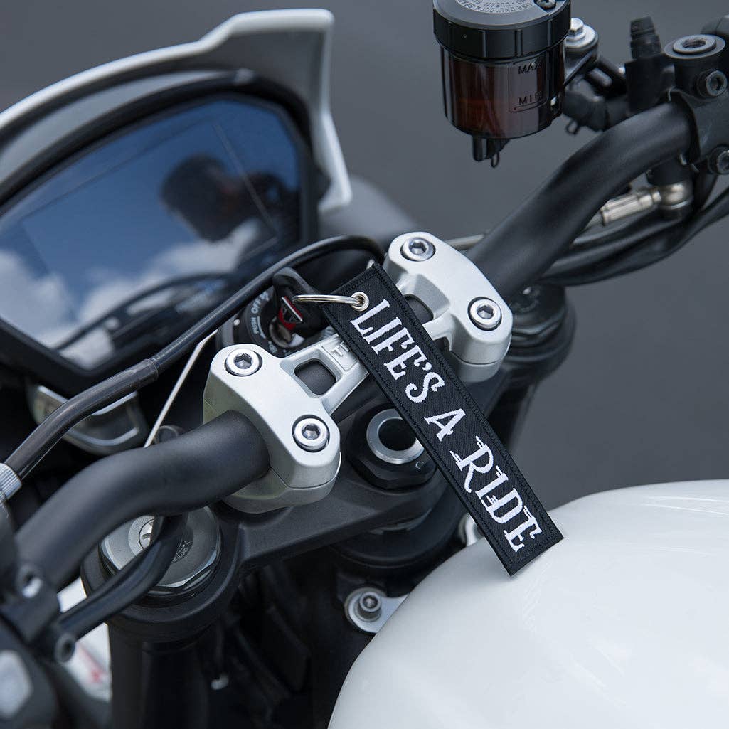 Life's A Ride - Motorcycle Keychain