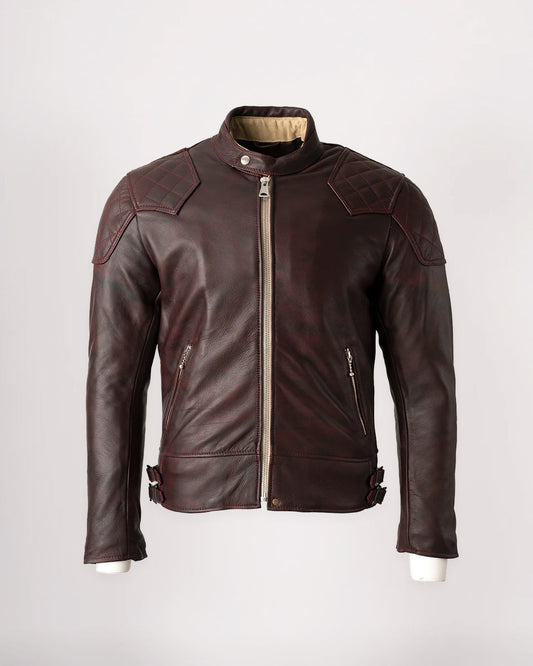 The '76 Cafe Racer Jacket - Oxblood