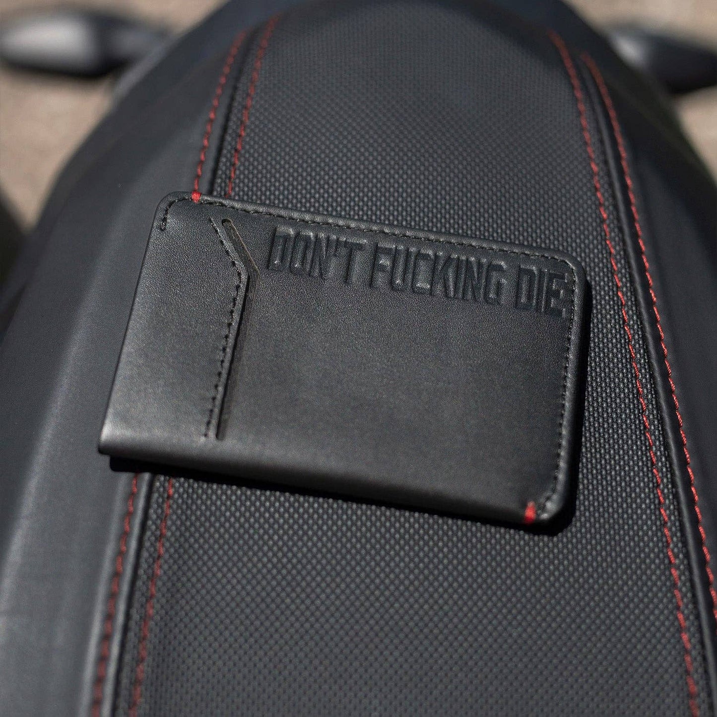 Don't Fucking Die - Slim Motorcycle Wallet