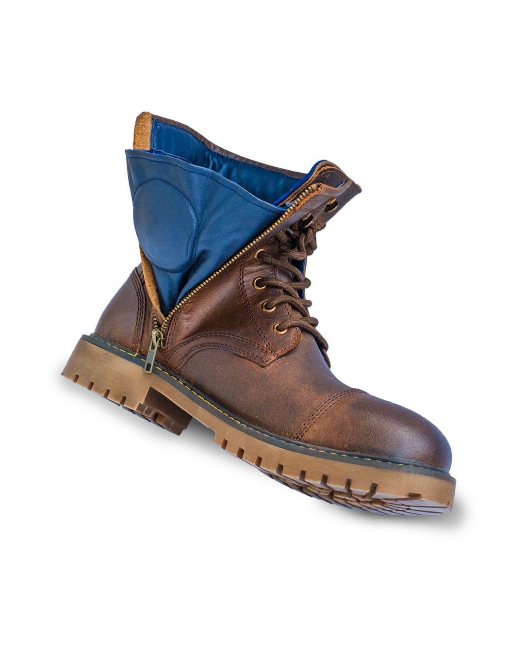 Buff Leather Boots Brute - Mocha