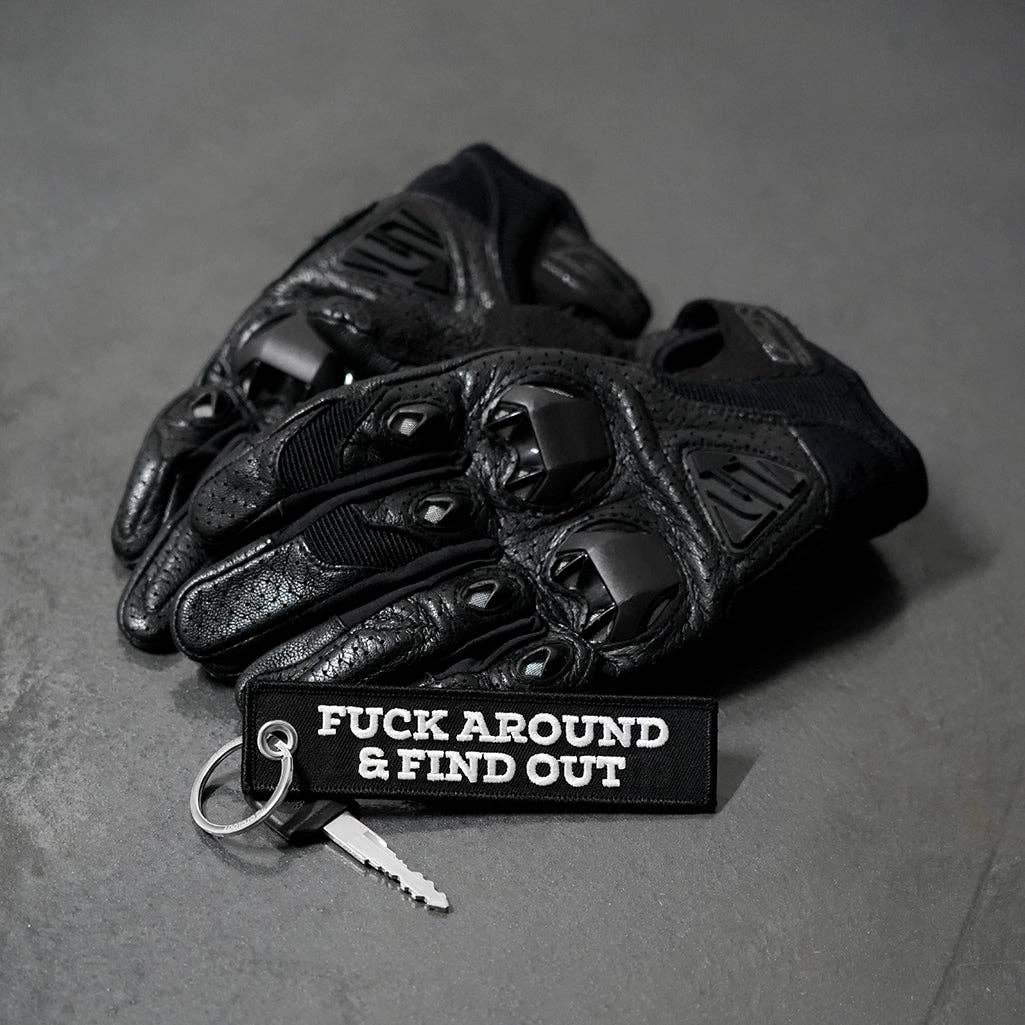 F Around & Find Out - Motorcycle Keychain
