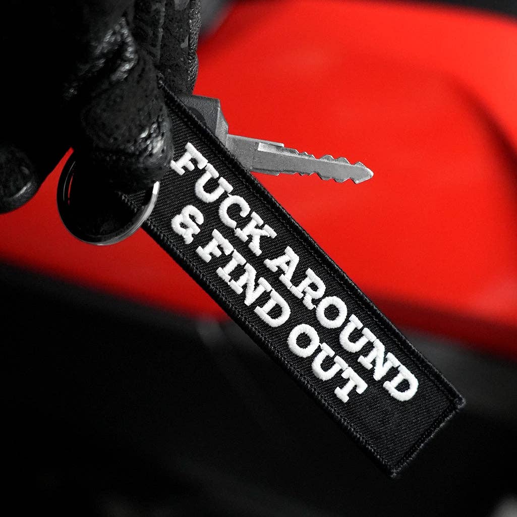 F Around & Find Out - Motorcycle Keychain