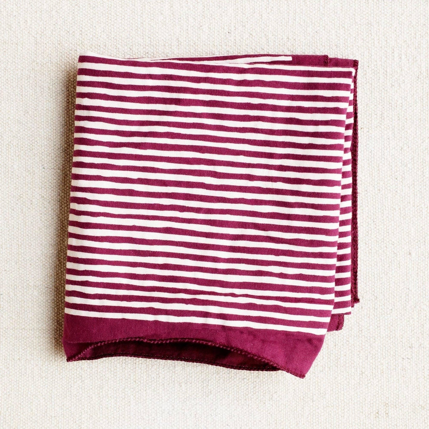 Striped Bandana l Wine