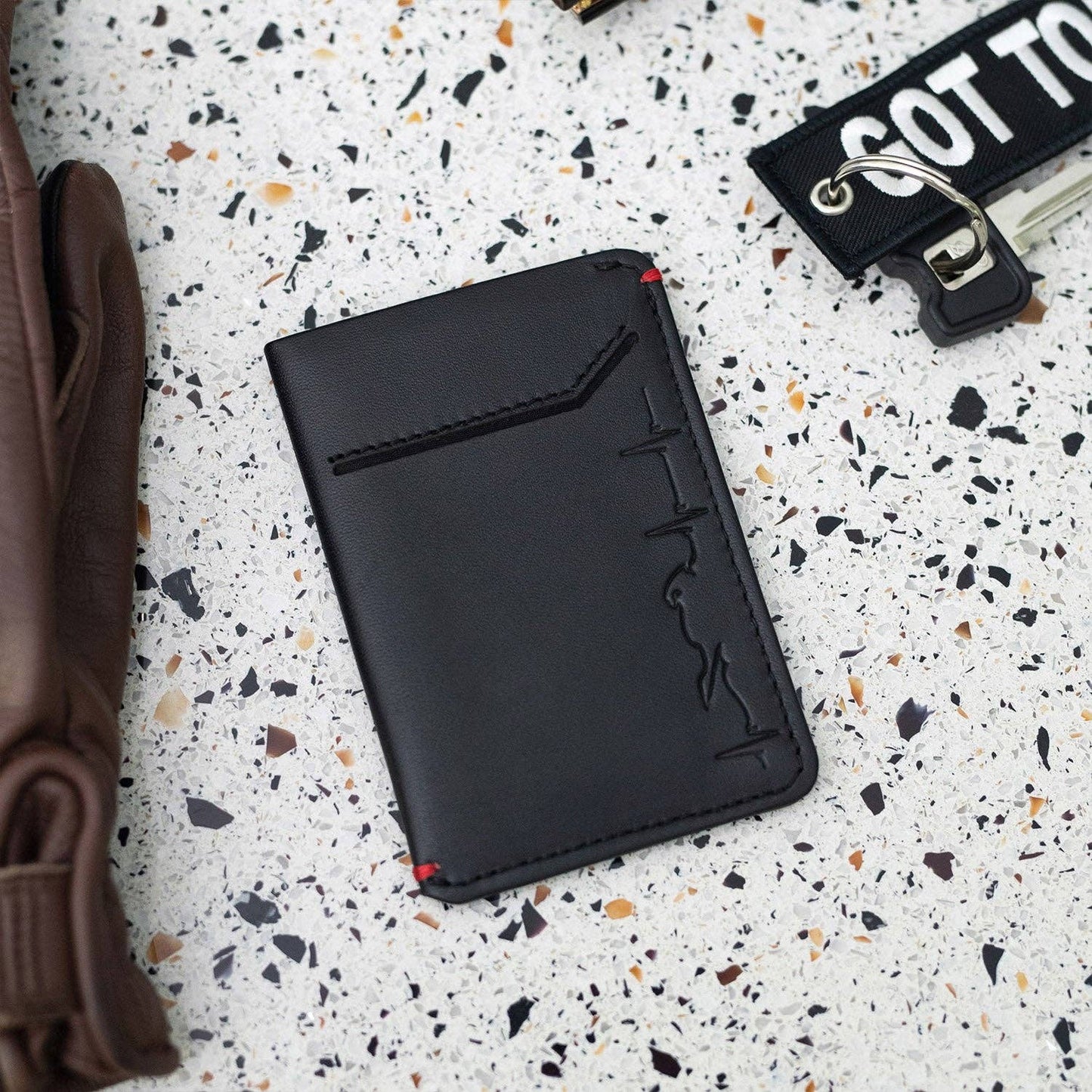 Motorcycle Heartbeat - Slim Motorcycle Wallet