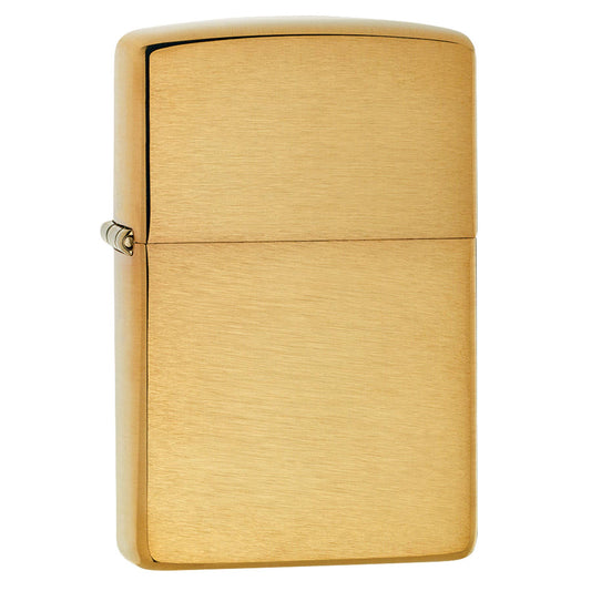 Zippo - Regular Brushed Finish Brass Wind Proof Lighter
