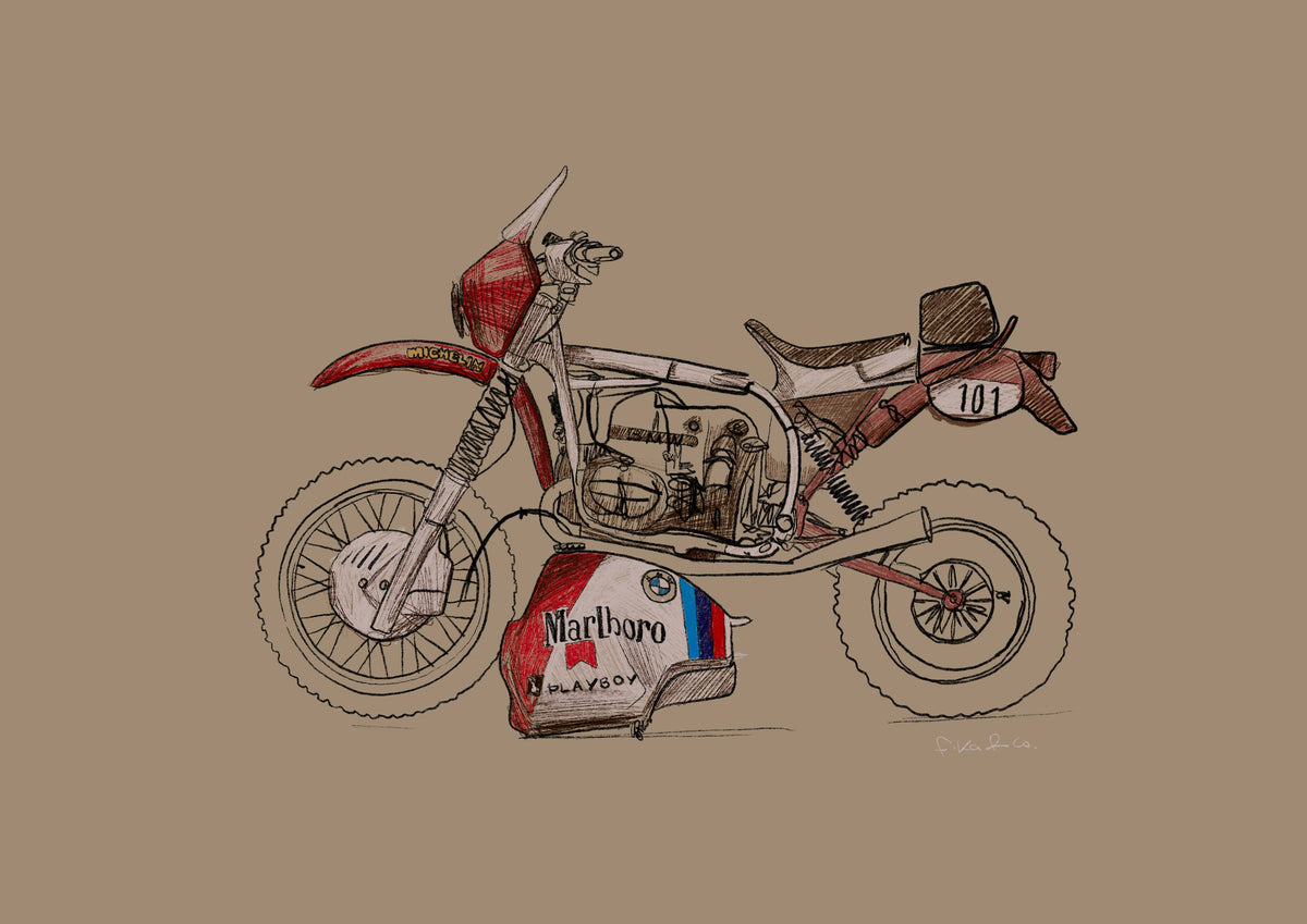 PRINT “GS Dakar Edition”