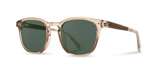 CAMP Topo Sunglasses - Joshua Tree Engraved Edition: Desert / Walnut Engraved / HD Plus Polarized G15