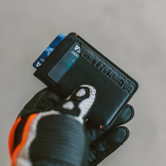 Don't Fucking Die - Slim Motorcycle Wallet