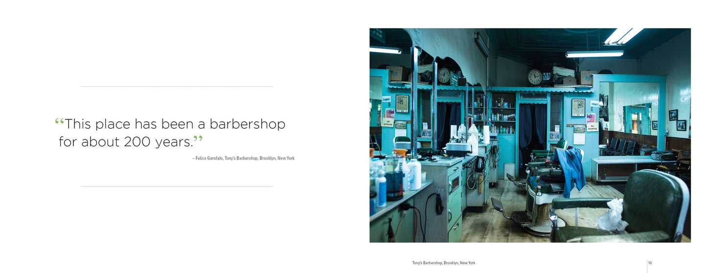 Barbershops of America: Then and Now