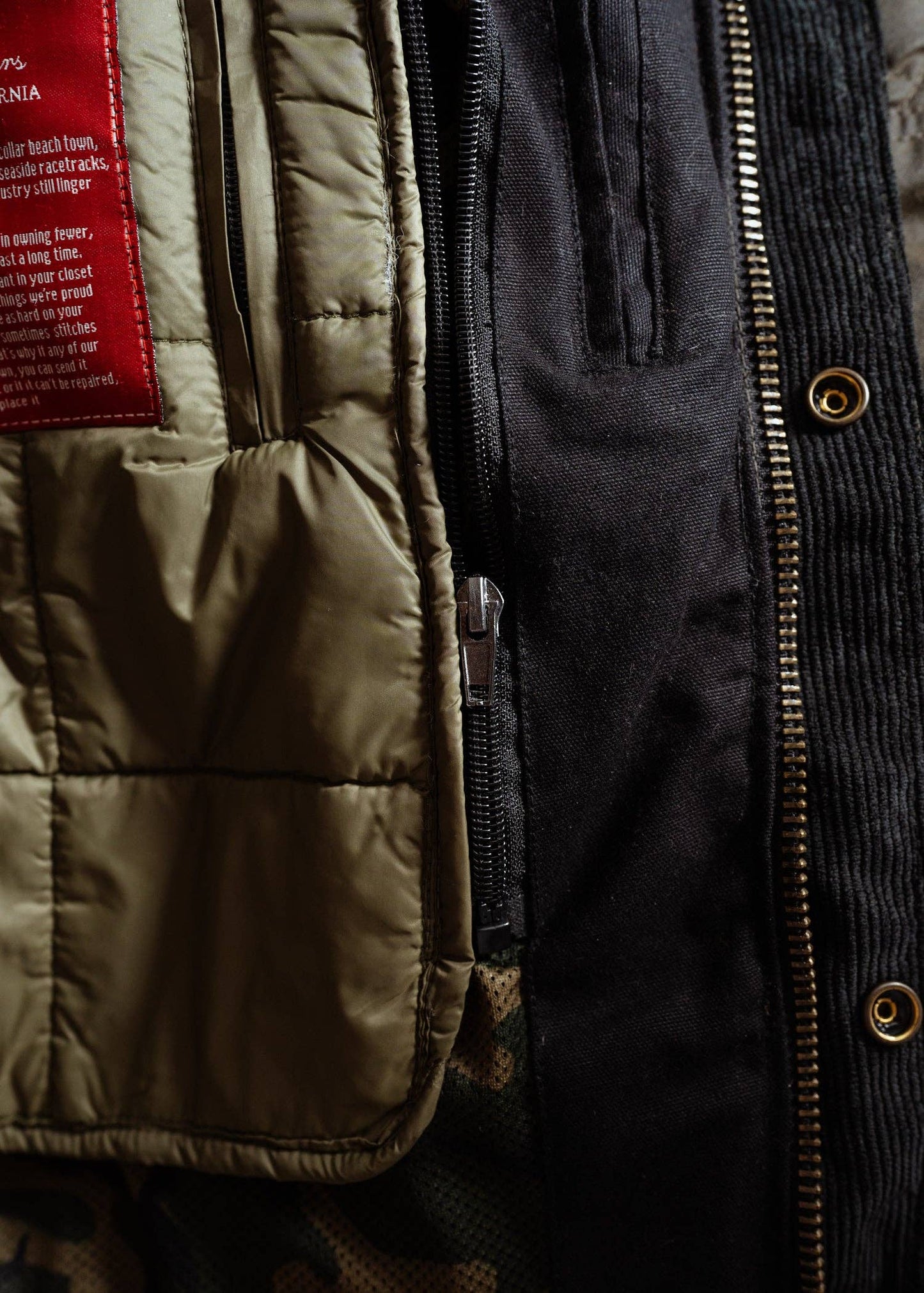 Enduro Jacket: Dark Olive / Large