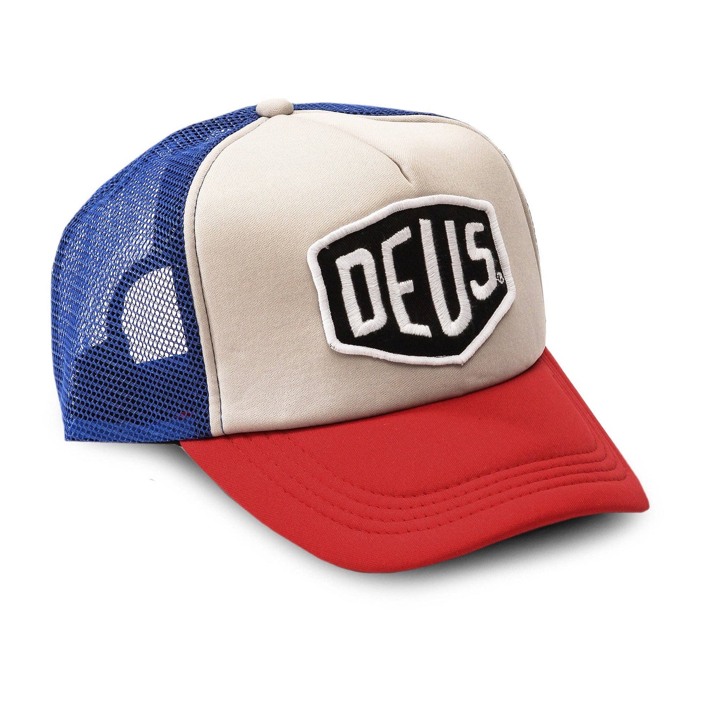 Baylands Trucker Hat - Blue-Red: Blue-Red / O/S