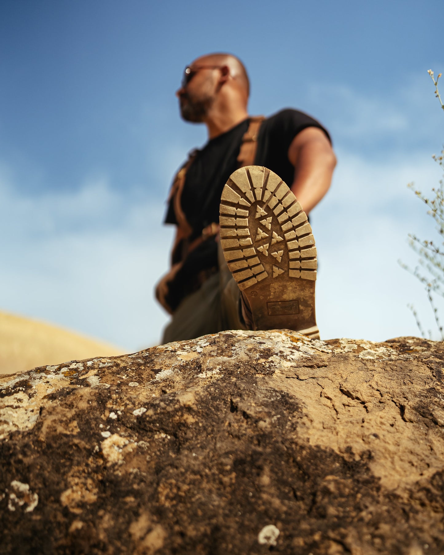 Buff Leather Boots Brute - Mocha