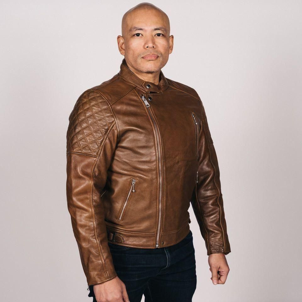 The Bobber Jacket - Waxed Brown