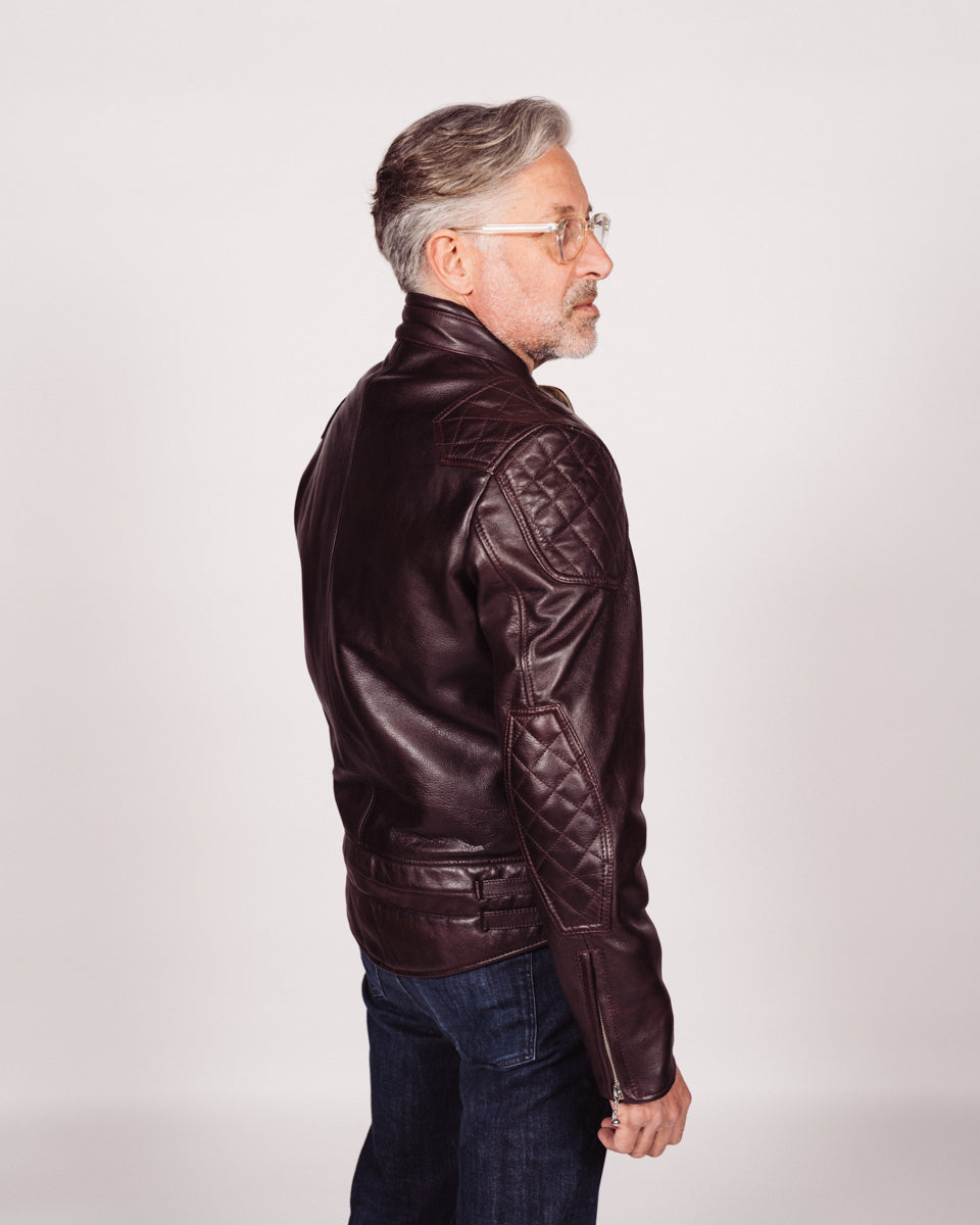The '76 Cafe Racer Jacket - Oxblood