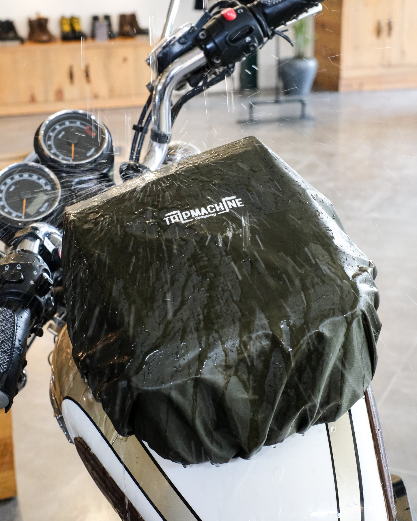 Cartographer Tank Bag - Cognac