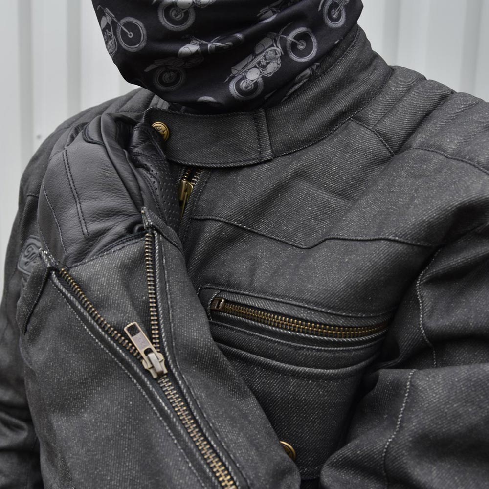Worker Coated Denim Jacket | Raw