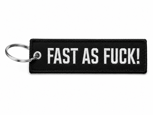 Fast As Fuck - Moto Keychain