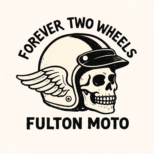 Forever Two Wheels Sticker