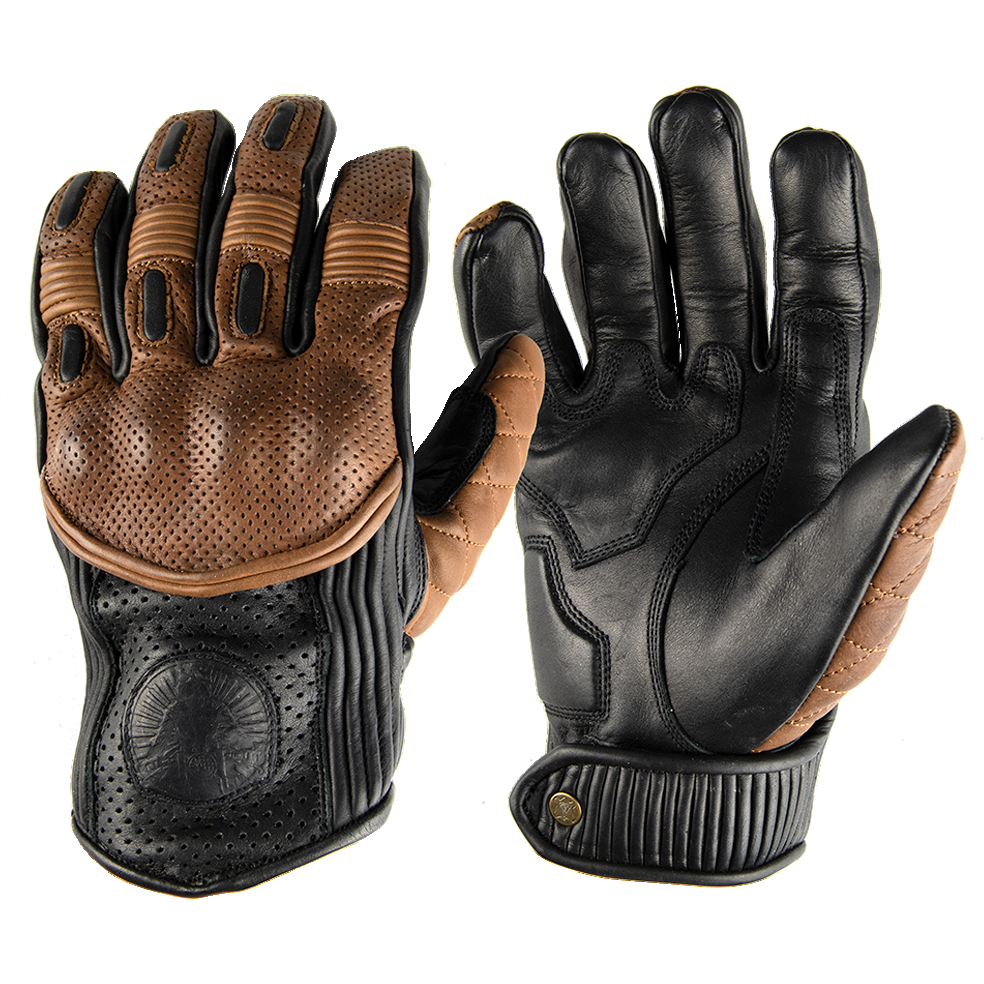 Silk Lined Predator Gloves - Goldtop X Return of the Cafe Racer