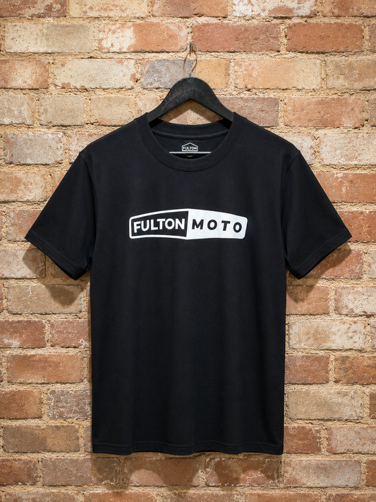 Fulton Moto Classic Logo Heavyweight T-shirt