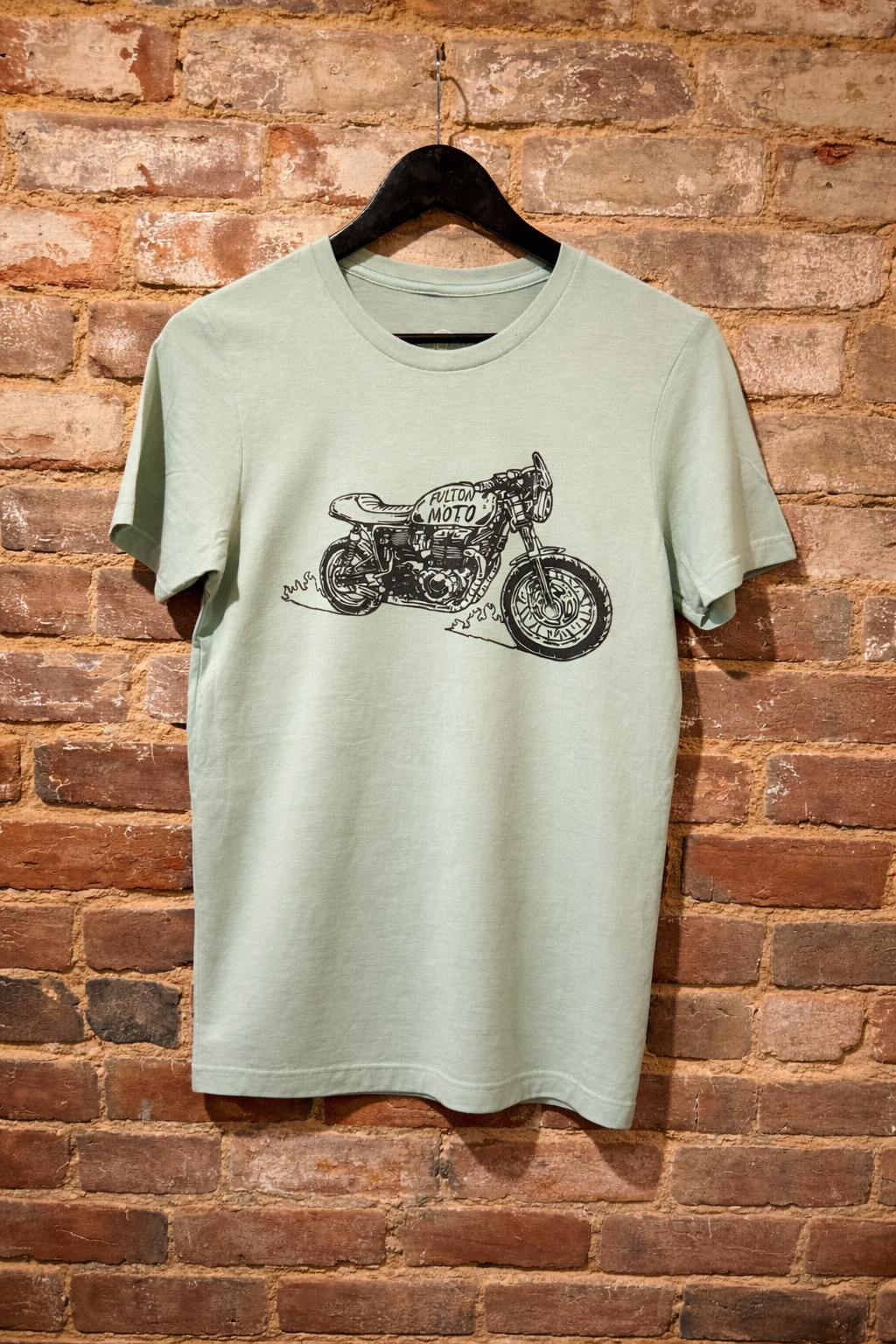 Fulton Moto Thruxton Flames Shirt
