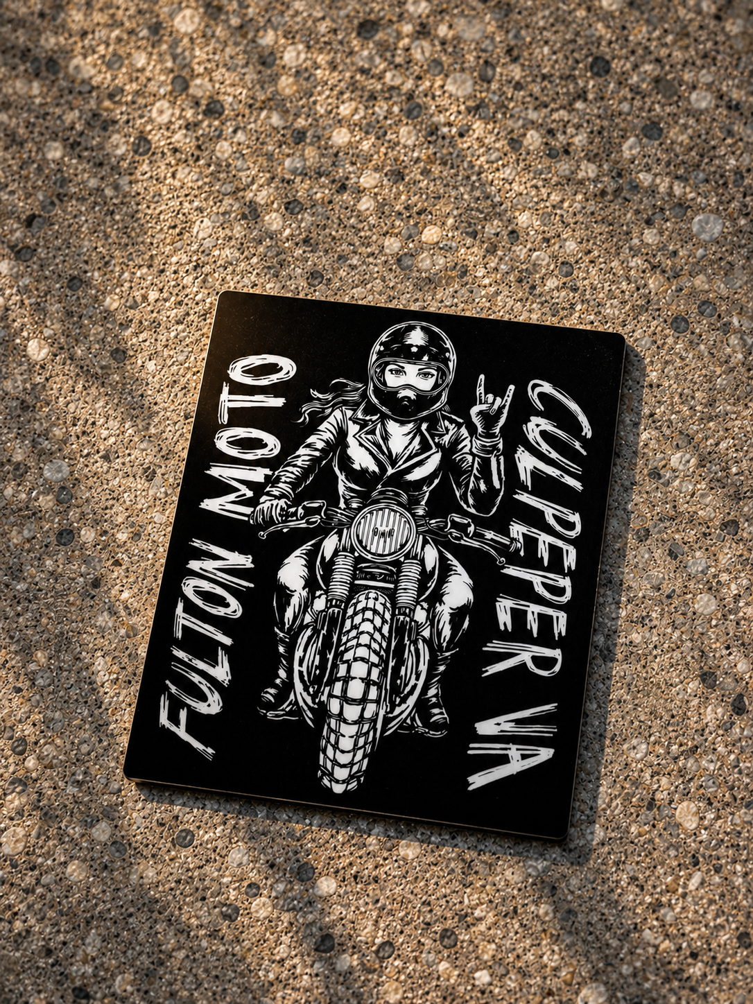 Rock on Rider sticker