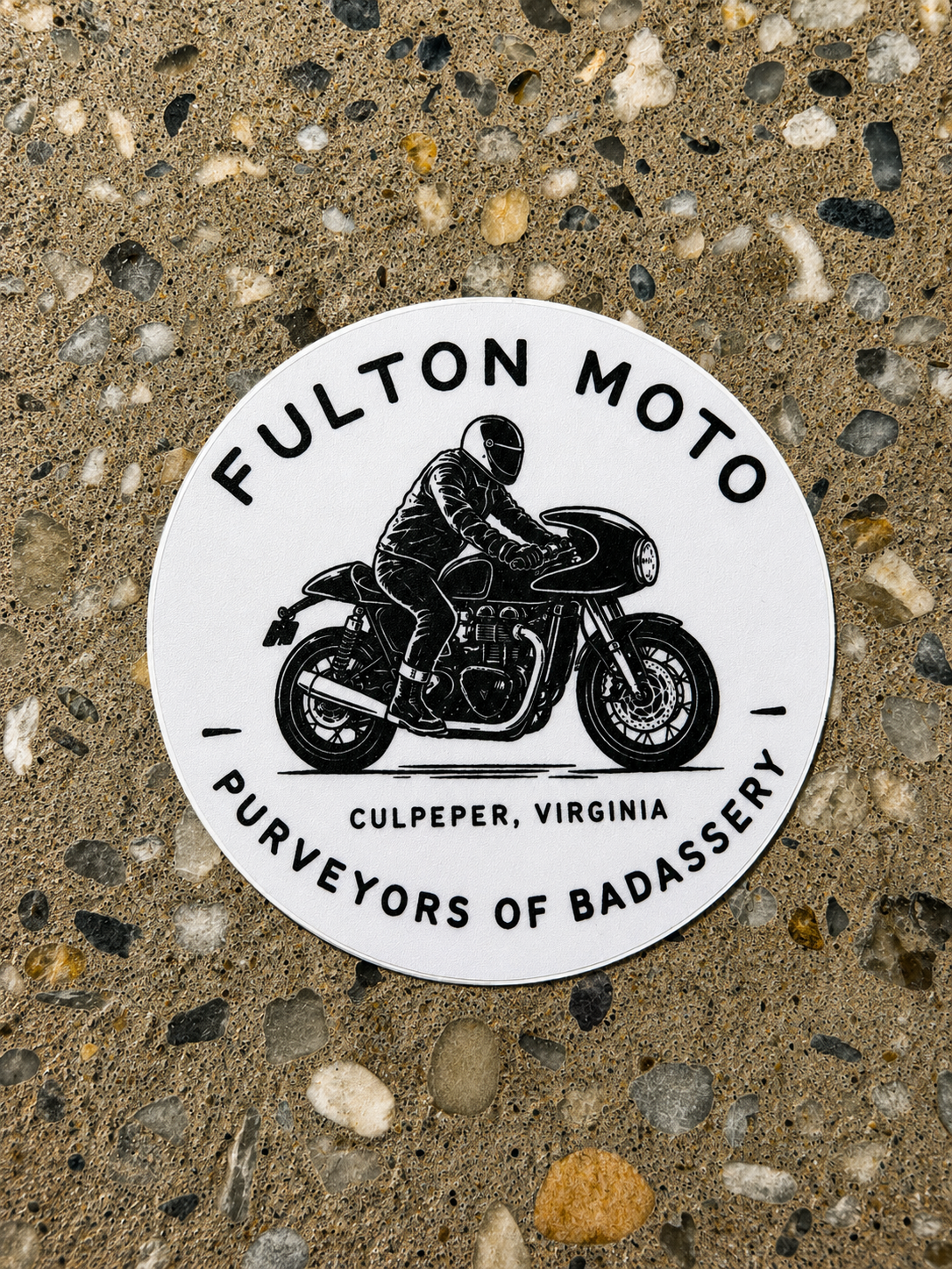 Purveyors Of Badassery Rider sticker