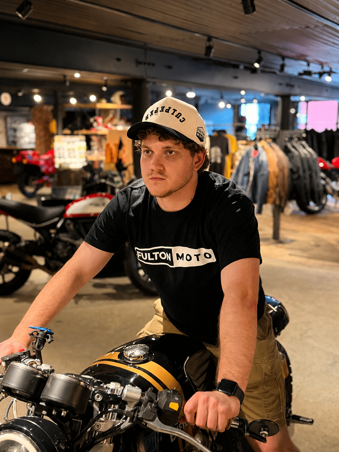 Fulton Moto - Upside-down Culpeper Hat
