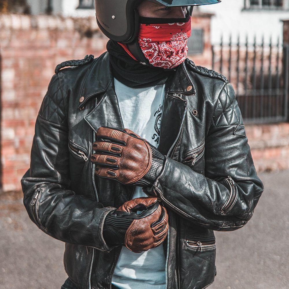 Silk Lined Predator Gloves - Goldtop X Return of the Cafe Racer