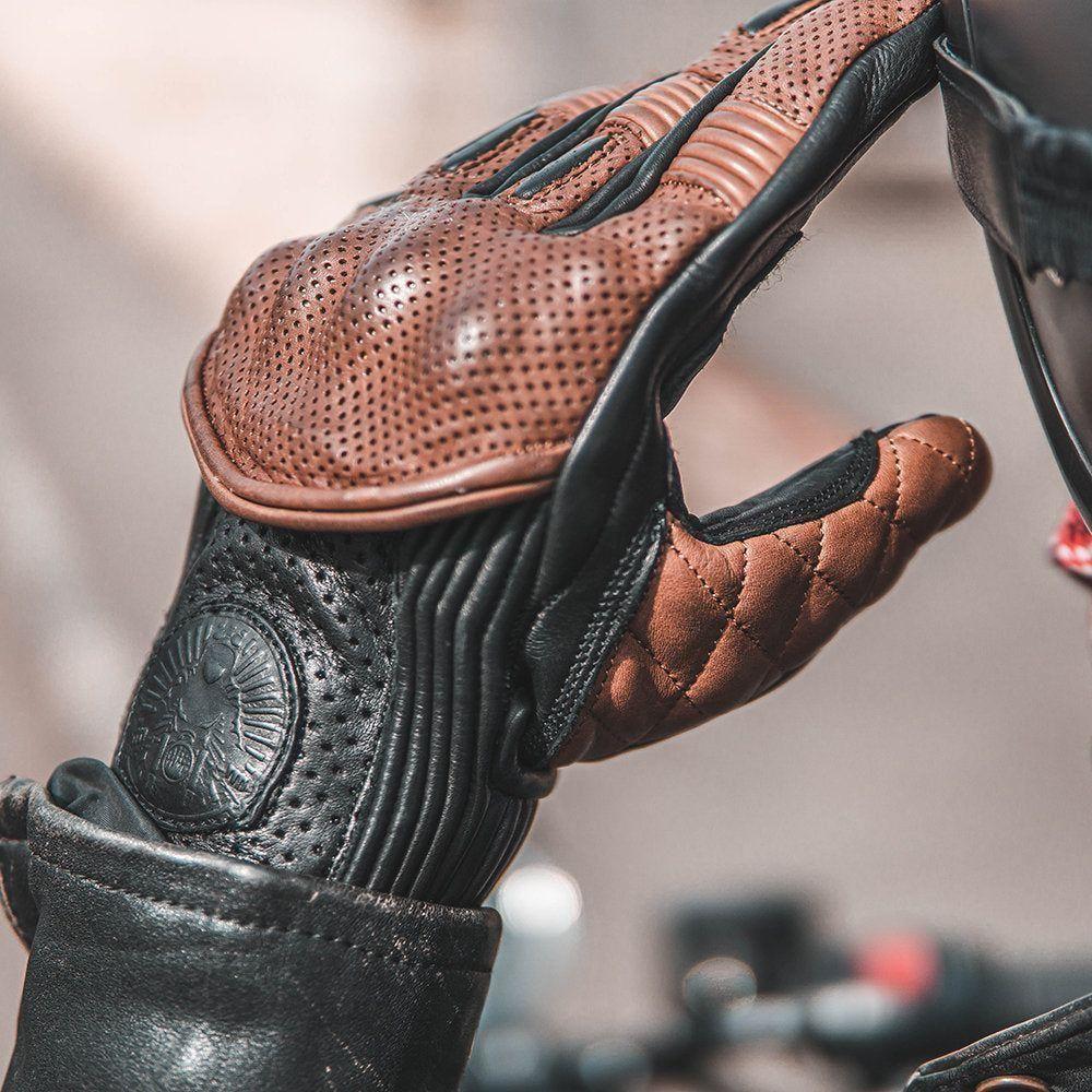 Silk Lined Predator Gloves - Goldtop X Return of the Cafe Racer