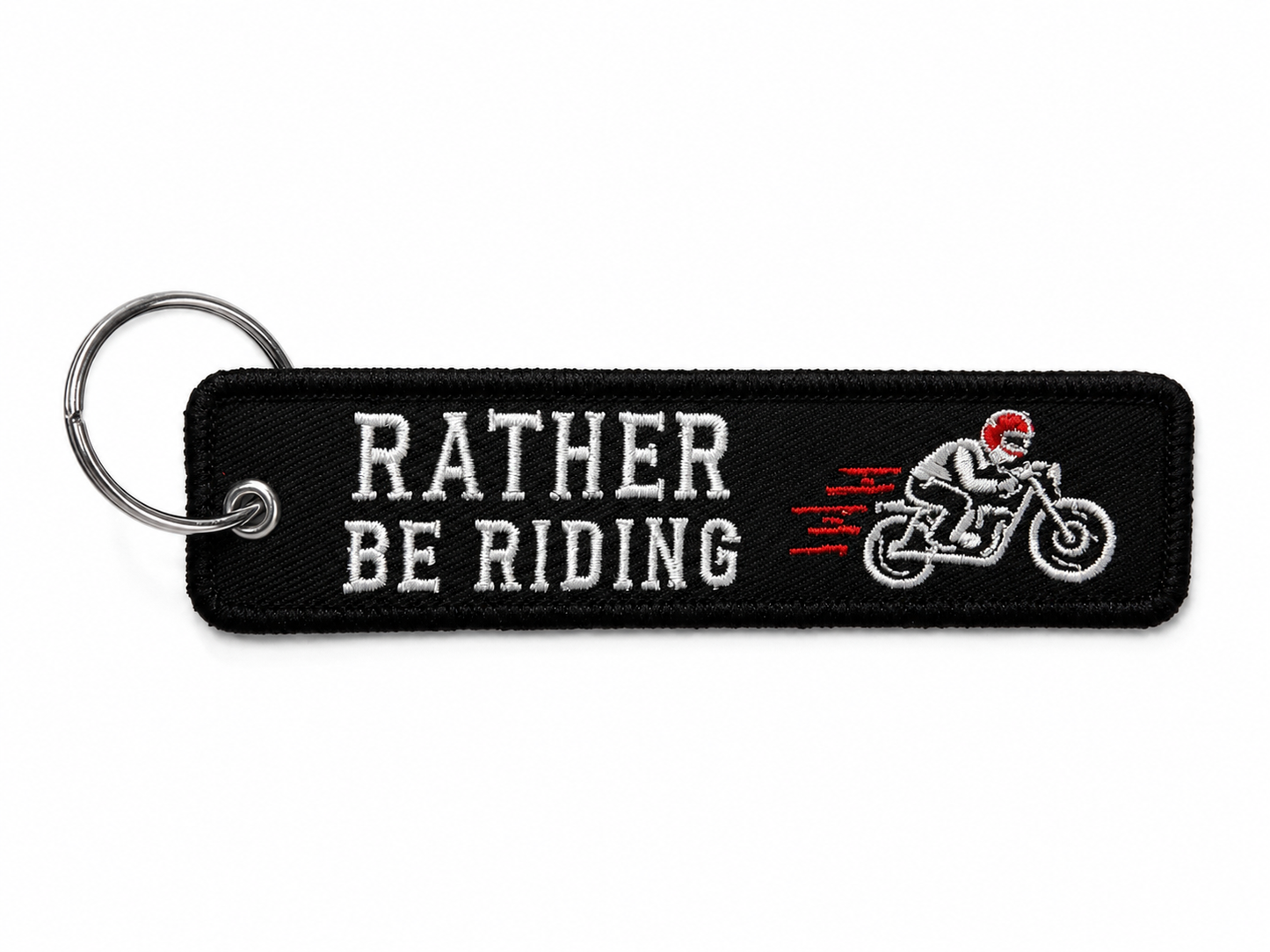Rather Be Riding - Moto Keychain