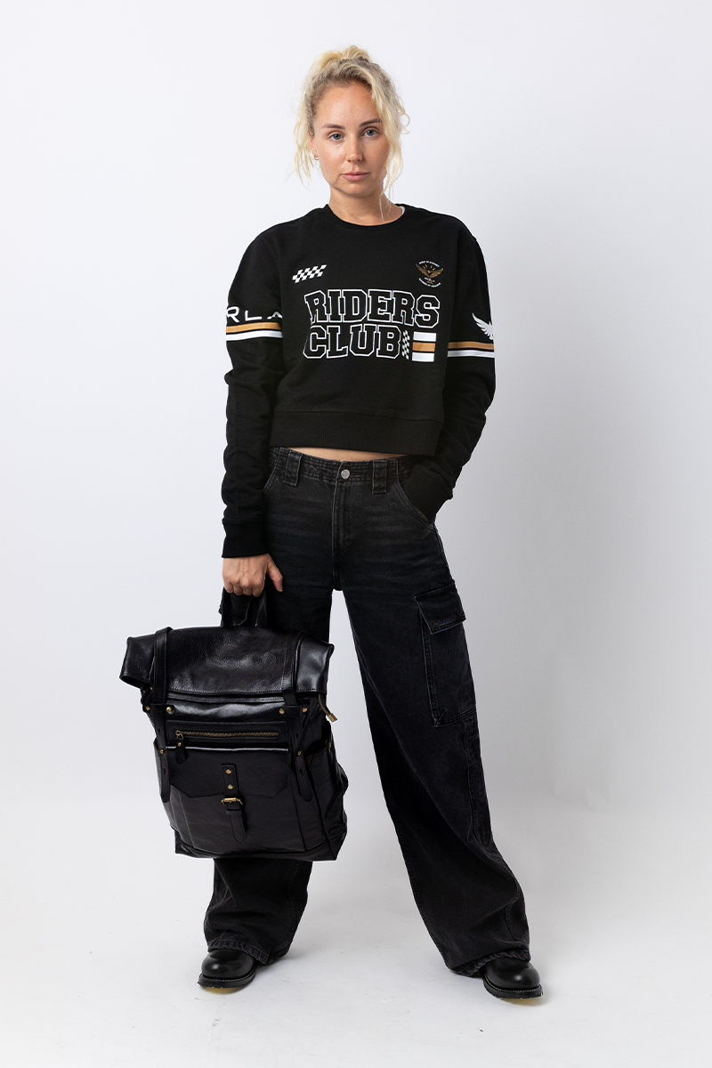Riders Crop Sweatshirt