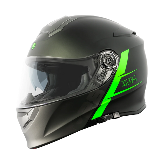 T-28 Full Face Modular Helmet / Essence Black Grey