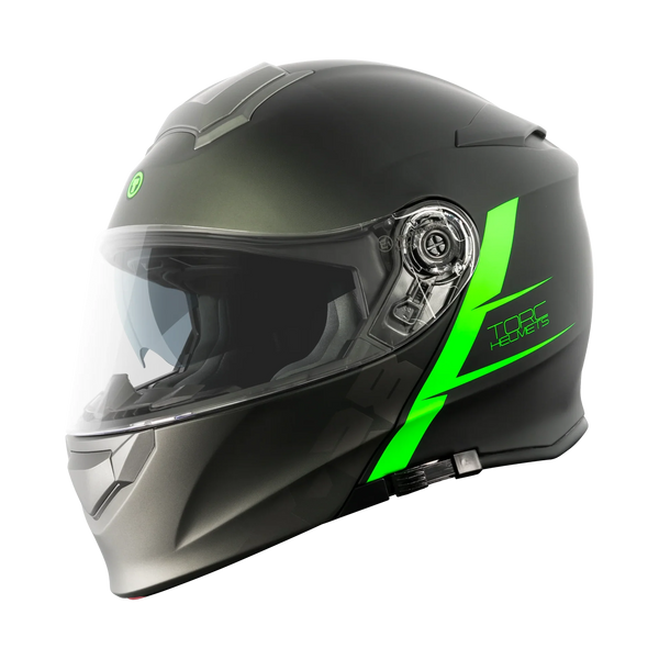T-28 Full Face Modular Helmet / Essence Black Grey