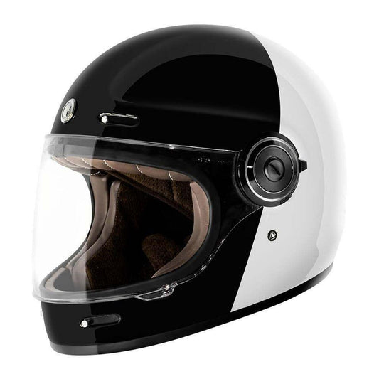 T-1 Newport Helmet | Gloss Black/White