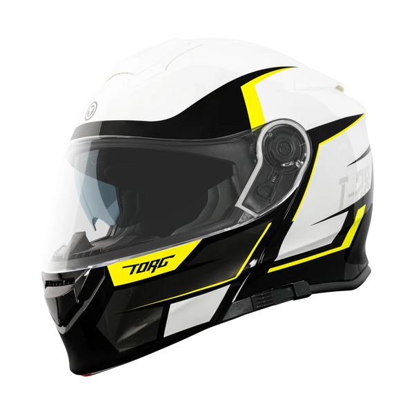 T-28/Vertex White Black Fluo Yellow/Gloss