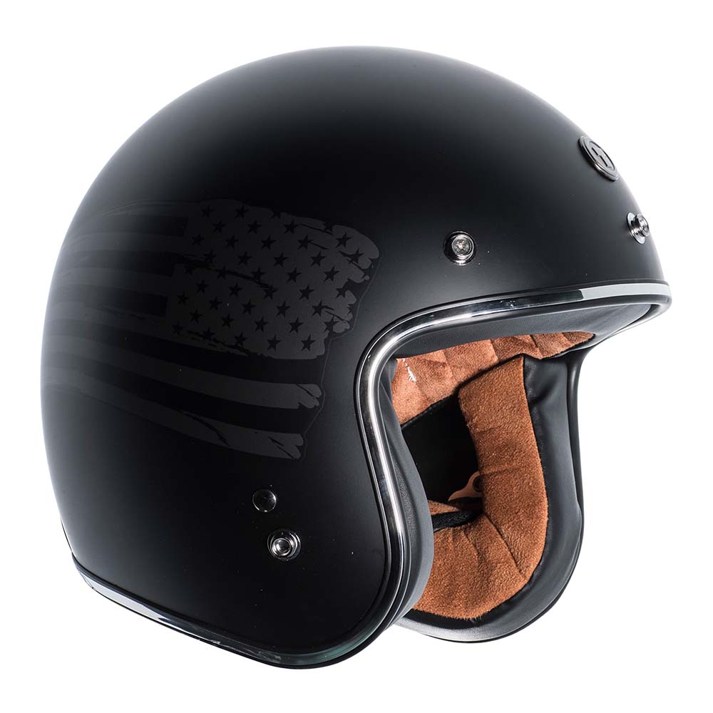 T-50 Del Mar Helmet | Flat Black Flag