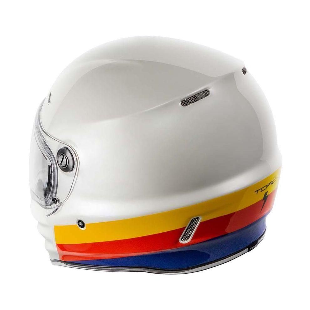 T9 Pomona Helmet | Pearl White Full Tree