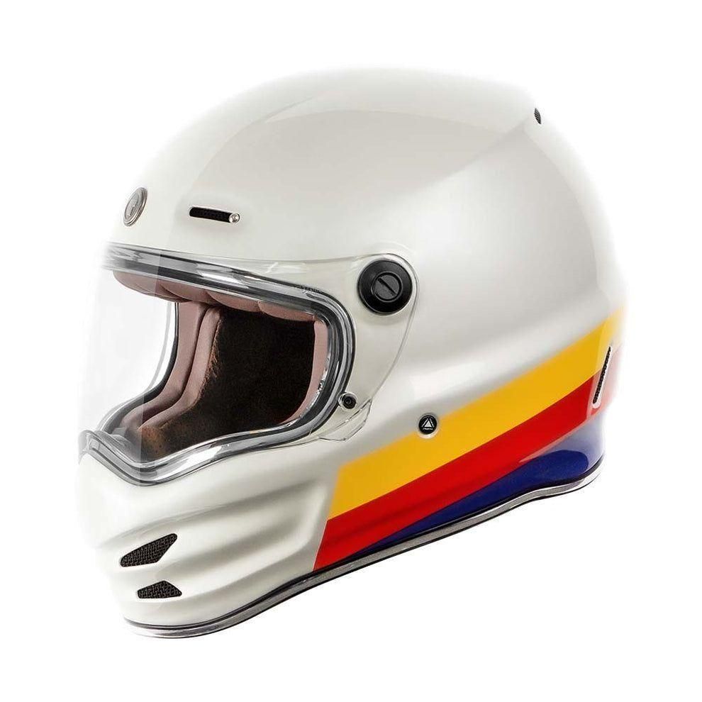 T9 Pomona Helmet | Pearl White Full Tree