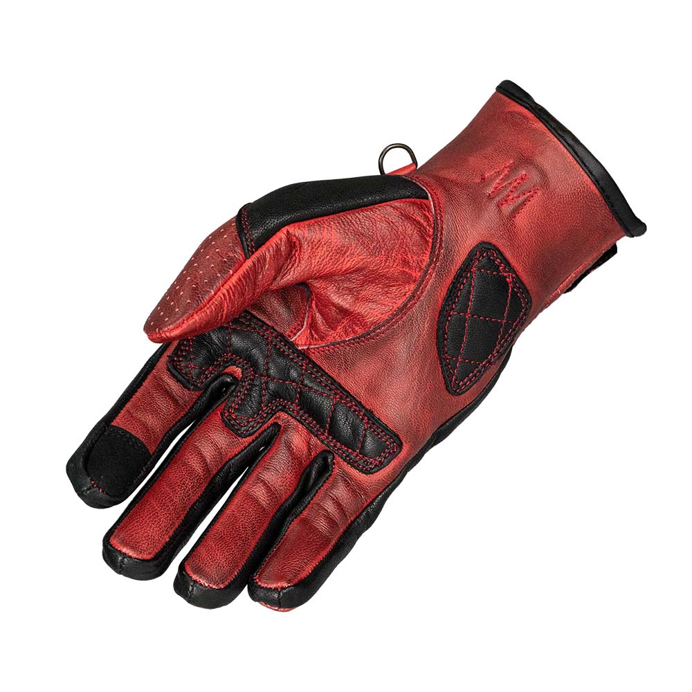 Sunset Moto Gloves | Red