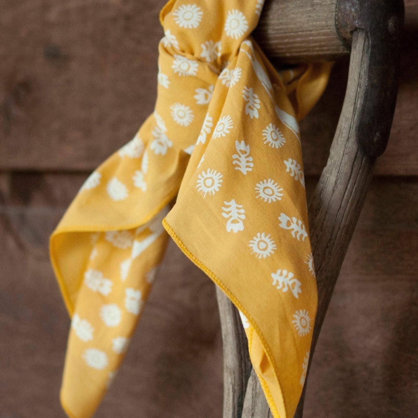 Floral Bandana l Yellow