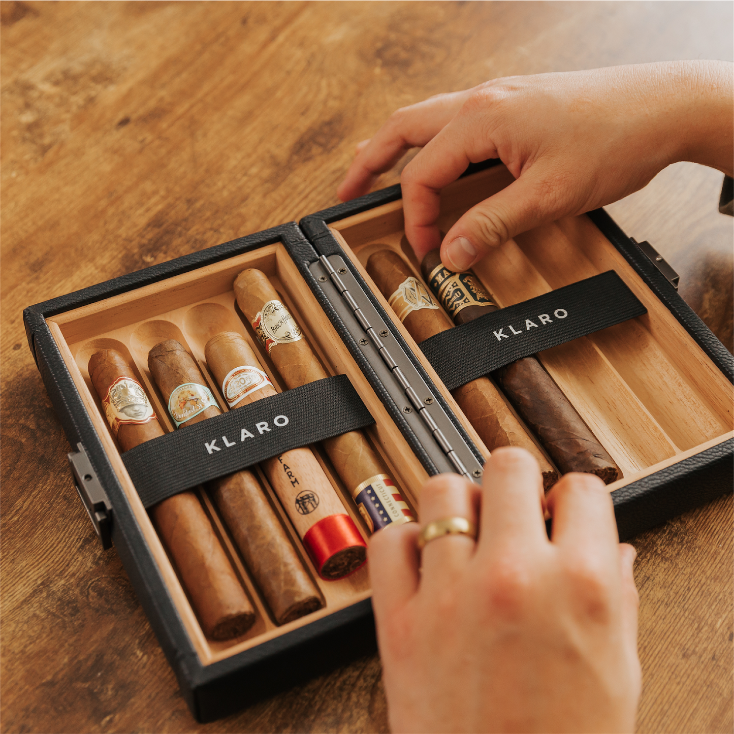 Maxwell 8 Cigar Travel Case