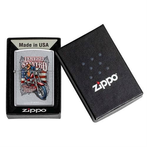 Lynyrd Skynyrd Classic Street Chrome Zippo Lighter