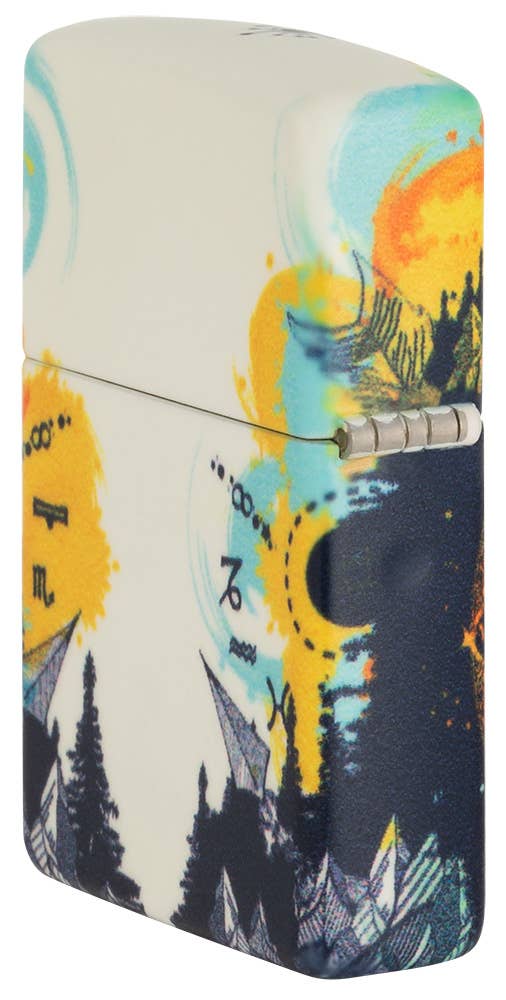 Zippo Compass 540 Color Glow In The Dark Windproof Lighter
