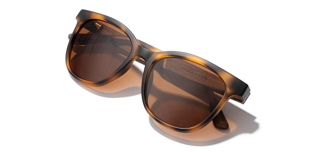 CAMP Cove Sunglasses - Matte Tortoise: Matte Tortoise / Walnut / Basic Polarized Brown